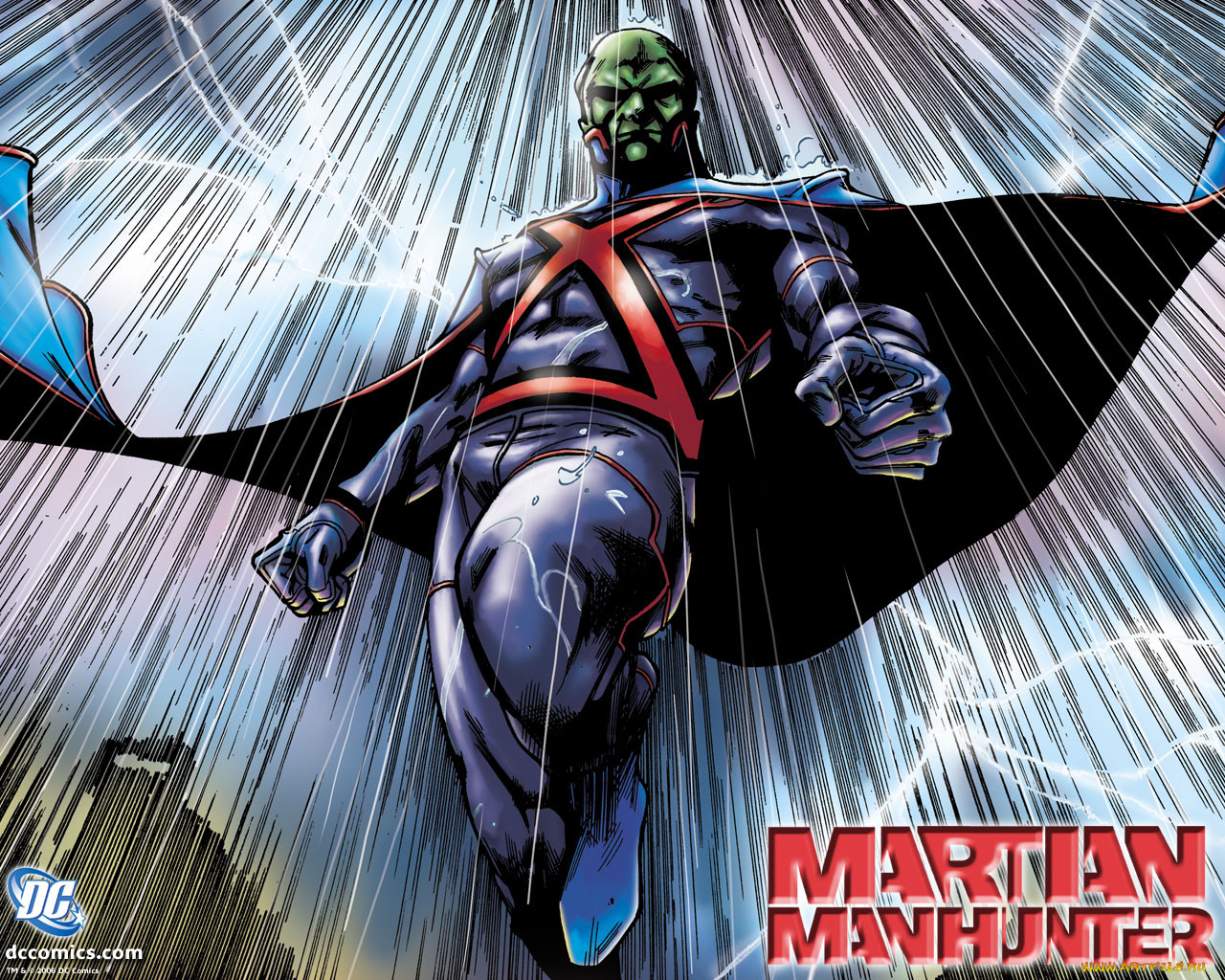 martian, manhunter, , 